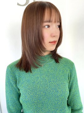 バランス ヘアーデザイン(BALANCE hair design) ストレートソフトウルフ