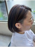 ハンサムボブ 刈り上げボブ