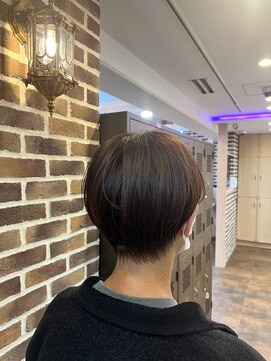 ロク 白楽(rocu) 前髪/マチルダボブ/ピンクベージュインナー/グレージュ[白楽駅]