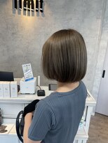 リミットバイアフィナー 大宮店(limit by Afinar) グレージュ×ボブ