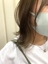 クロップ エス 湘南辻堂(crop es) cropes辻堂谷川 インナーカラー×アッシュベージュ