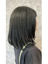 シュガービー(SUGAR-B)&nbsp;暗髪オリーブカラーボブ