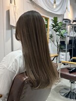 ロカ 表参道(loka)&nbsp;ハイライト/エアリーロング［表参道/髪質改善/インナーカラー］