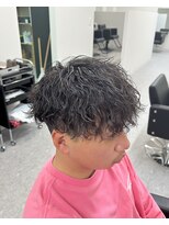 ブライト(BRIGHT)&nbsp;マッシュ　ツイストスパイラルパーマ