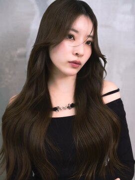 ロンプ(romp) 韓国ヘア/小顔レイヤー／グレージュカラー/髪質改善