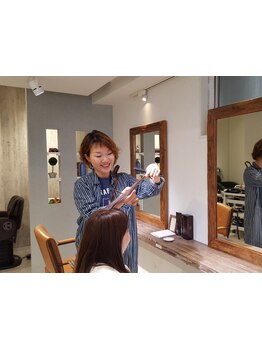 女性ならではの視点で丁寧なカウンセリングを実施♪髪のお悩みや髪質・癖・ダメージに合わせたご提案◎