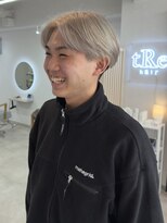 トレヘアー 京都 烏丸(tRe hair) ホワイトベージュ