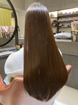 クロワ(croix) 酸性ストレート＋髪質改善トリートメント