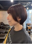  大人可愛い◎イメチェン似合わせカット◎ボブメルティーカラー