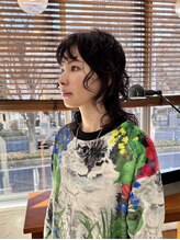 シータ(CITA) 顔周り×パーマ