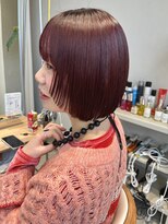 キチ(kici)&nbsp;ブリーチ無しダブルカラー/レッドピンク/レッドブラウン