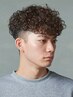 【外国人風パーマSTYLE】カット+スペインカール ￥13000
