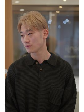 ベンジー 青森店(benji) マッシュ×ミルクティーベージュ