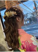 袴ヘア