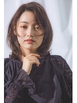 ページボーイ美容室 ニュアンスレイヤーボブ