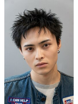 メンズサロン ゴールド 名古屋(GOALD) アップバングスパイキー