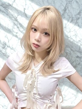 ニューヨークニューヨーク 梅田茶屋町店(NYNY) ハッシュカット　ハイトーンウルフ