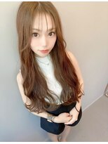 【栄矢場町】ロングヘア、ゆるふわ、顔周りカット、エクステ