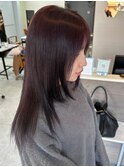 ダークチェリーパープル_髪質改善トリートメント_艶カラー__25