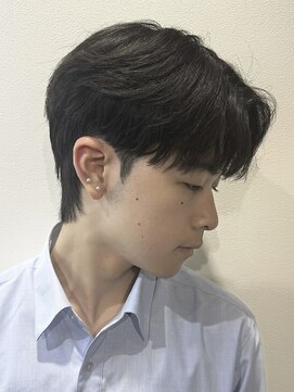 ハイプ 三宮(HYPE) センターパート/ニュアンスパーマ/毛流れショート/眉毛カット
