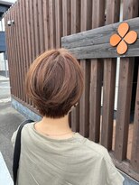 ビートル ビーワン(Beetle B1)&nbsp;ショートマッシュボブ×秋オレンジヘアカラー