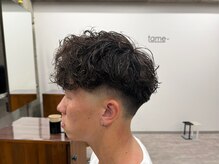 タメ(tame-)の雰囲気（再現性の高いメンズパーマ[メンズ/髪質改善/ハイライト/眉毛]）