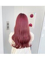 ヘアサロン ガリカ 表参道(hair salon Gallica)&nbsp;暖色系カラー/ハイトーン/チェリーピンク