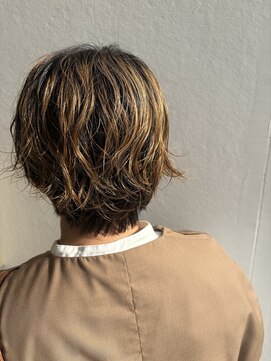 美容室 アイディー i-dee ショートパーマ