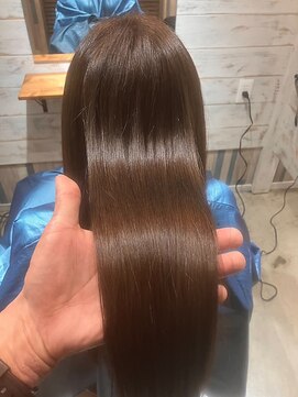 パドルバイリトル(Paddle by little) 【ビフォーアフターあり】髪質改善カラー/チョコレートブラウン