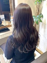 ヘアリゾート粋 ティガ 池袋店(tiga)&nbsp;艶髪/ダークブラウン/透明感/ウェーブ