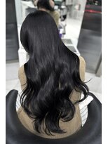 フォルテ ティアラ 横浜店(FORTE TIARA)&nbsp;暗髪/ロング/透明感カラー/ブルーブラック/U24