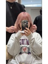 ジーナ 渋谷本店(Zina) 髪質改善*ピンクベージュ*【Zina渋谷本店】