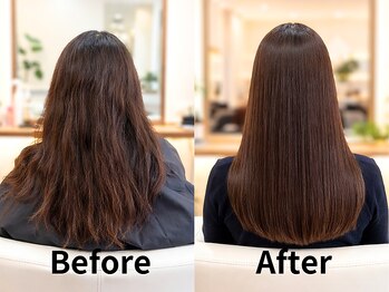 アミリー 成田飯田町店(Amily)の写真/柔らかい地毛風ストレートから、強いクセをしっかりと伸ばす縮毛矯正。あなたに合った薬剤でお悩みを改善!