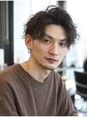 メンズナチュラルマッシュアクティブショートルーズショート