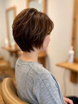 クロム(CHROM) 40代50代60代ショート/白髪ぼかし/ハイライト/髪質改善/入間