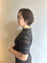 ニジム 京都(nijimu)&nbsp;前髪なしショートボブ