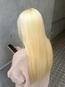 ヘアカット+ブリーチのみ+エクラリティTR￥37,900→￥26,000