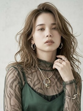 ヘアーメイク ライズ 西田辺店(Hair make rise;) 大人可愛い20代30代40代ロングレイヤーグレージュ