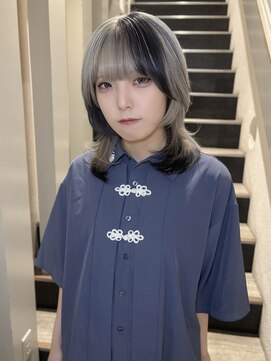 ニューヨークニューヨーク 三宮店(NYNY) ミディアムレイヤー/ウルフカット/ショートレイヤー