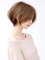ソレア(SOLEA)&nbsp;20代30代40代50代髪質改善ミルクブラウンナチュラルショート