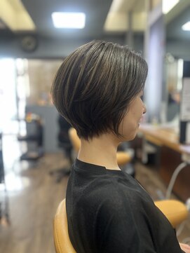 リッツファミリーズ ニコ本原店(RIT FAMILY Z) 骨格修正も!360°どこから見ても美しいショートボブ