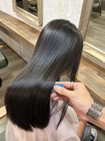 ヘア ラボ ニコ 藤沢店(hair Labo nico...) 自然な艶感縮毛矯正