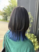 アース 新庄店(EARTH)&nbsp;レイヤーカット×デザインカラー