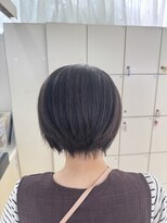 サニー 国府店(Sunny)&nbsp;暗めでも重く見えない！赤みを抑えたカラー× 大人ショートボブ