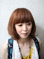 ル クール 川崎店(Le Coeur)&nbsp;囲みバングの愛されボブ