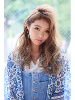 ケンジ 平塚 アネッタ(KENJE annetta)&nbsp;relaxhair×無造作×Highlight