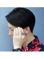 ニコフクオカヘアーメイク(NIKO Fukuoka Hair Make)&nbsp;「NIKO」センタパートショート