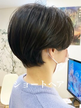 ノラキチジョウジ(NORA KICHIJOJI) #クールショート#センターパート#ショートヘア@ハンサムショート