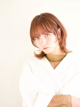 ジュール サウス 新宿南口(Joule South) 顔型別ヘアスタイル特集/マロンベージュ/Aラインボブ/新宿