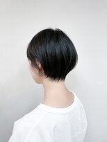 トップヘアー 玉島店(TOP HAIR)&nbsp;《TOPHAIR 玉島店/ ベリー》黒髪×ひし形ショートボブ